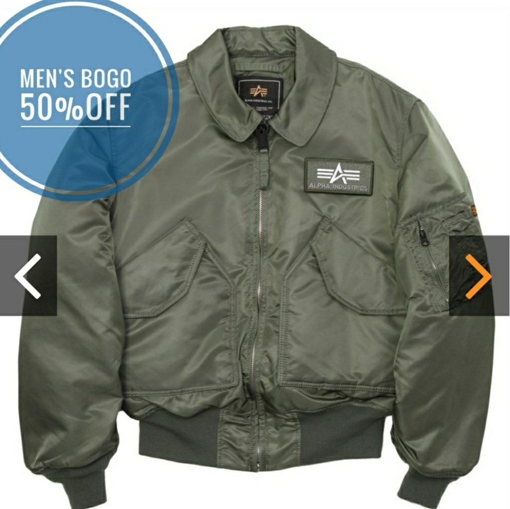 Authentic Bomber Flight Jacket